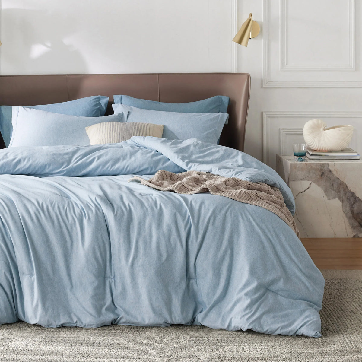 Cationic Dye Comforter Set 100gsm