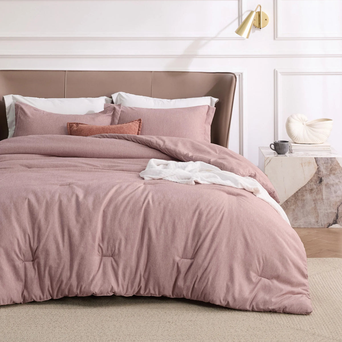 Cationic Dye Comforter Set 100gsm