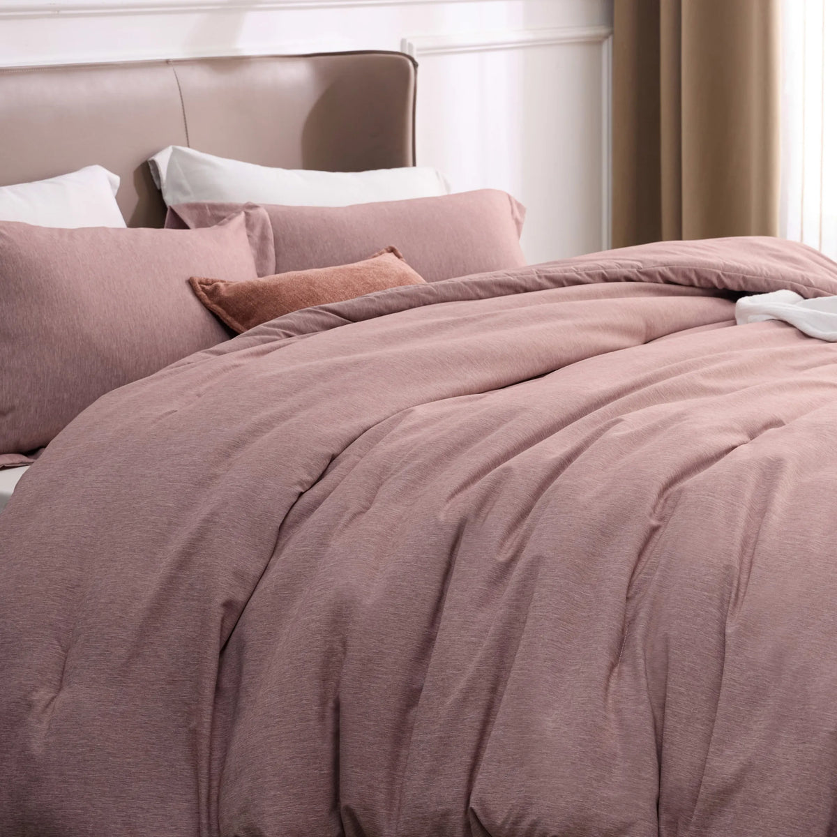 Cationic Dye Comforter Set 100gsm