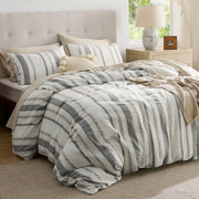Cotton Boho Waffle Weave Duvet Cover Set