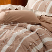 Cotton Boho Waffle Weave Duvet Cover Set