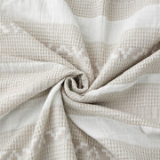 Cotton Boho Waffle Weave Duvet Cover Set
