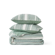Cotton Boho Waffle Weave Duvet Cover Set