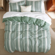 Cotton Boho Waffle Weave Duvet Cover Set