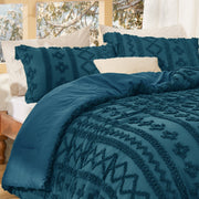 Boho Deluxe Embroidery Comforter Set