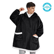 Sherpa Fleece Blanket Hoodie