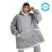 Sherpa Fleece Blanket Hoodie