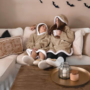 Sherpa Fleece Blanket Hoodie