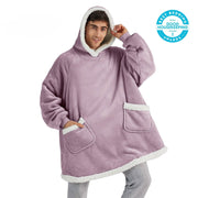 Sherpa Fleece Blanket Hoodie