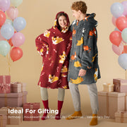 Shaggy Sherpa Blanket Hoodie
