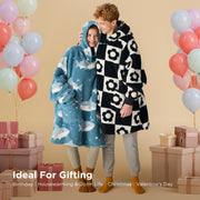 Shaggy Sherpa Blanket Hoodie