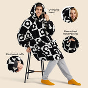 Shaggy Sherpa Blanket Hoodie