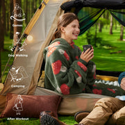 Shaggy Sherpa Blanket Hoodie