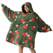 Shaggy Sherpa Blanket Hoodie