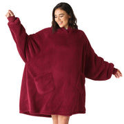 Shaggy Sherpa Blanket Hoodie