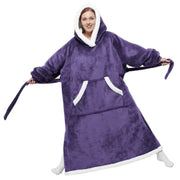 Sherpa Fleece Blanket Hoodie
