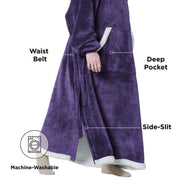 Sherpa Fleece Blanket Hoodie