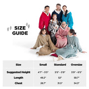 Sherpa Fleece Blanket Hoodie