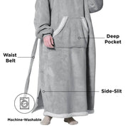 Sherpa Fleece Blanket Hoodie