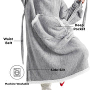 Sherpa Fleece Blanket Hoodie