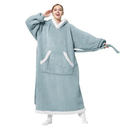 Sherpa Fleece Blanket Hoodie