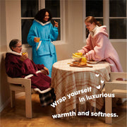 Sherpa Fleece Blanket Hoodie