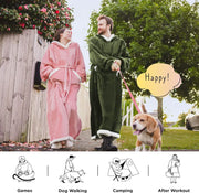 Sherpa Fleece Blanket Hoodie