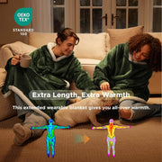 Sherpa Fleece Blanket Hoodie