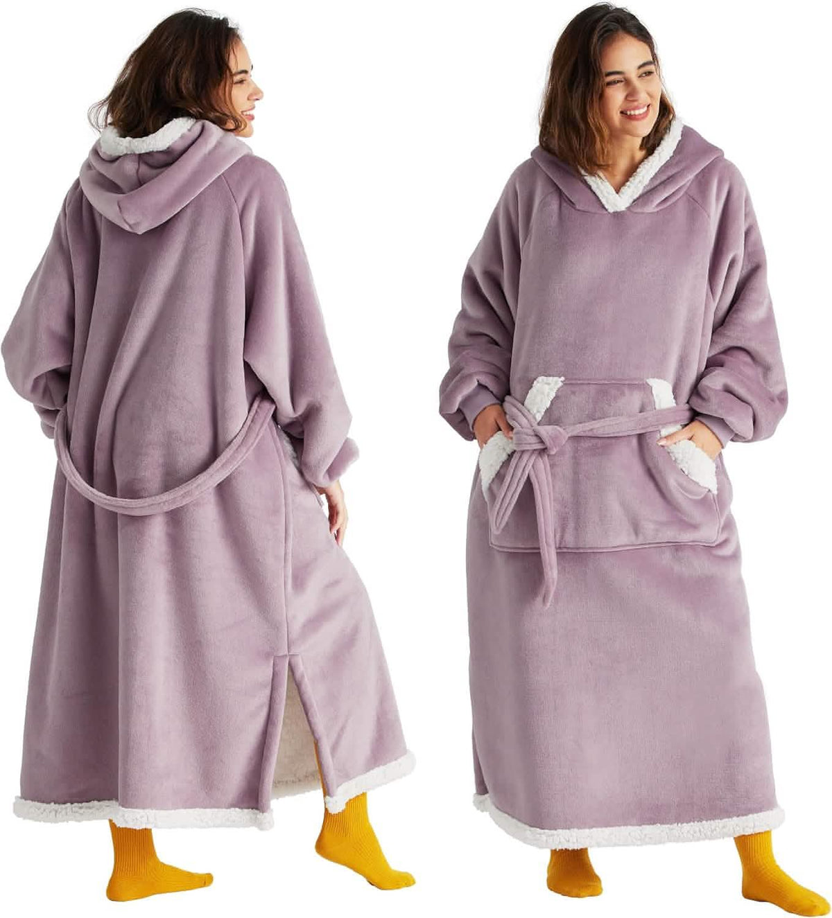 Sherpa Fleece Blanket Hoodie