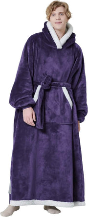 Sherpa Fleece Blanket Hoodie