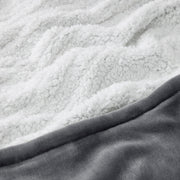 Solid Flannel Heated Blanket