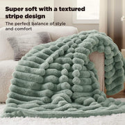 Plush Stripe Blanket