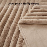 Plush Stripe Blanket