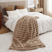 Plush Stripe Blanket