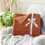 Sherpa Throw Blanket For Couch