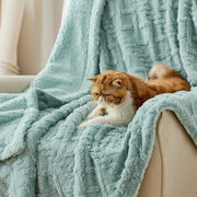 Sherpa Throw Blanket For Couch