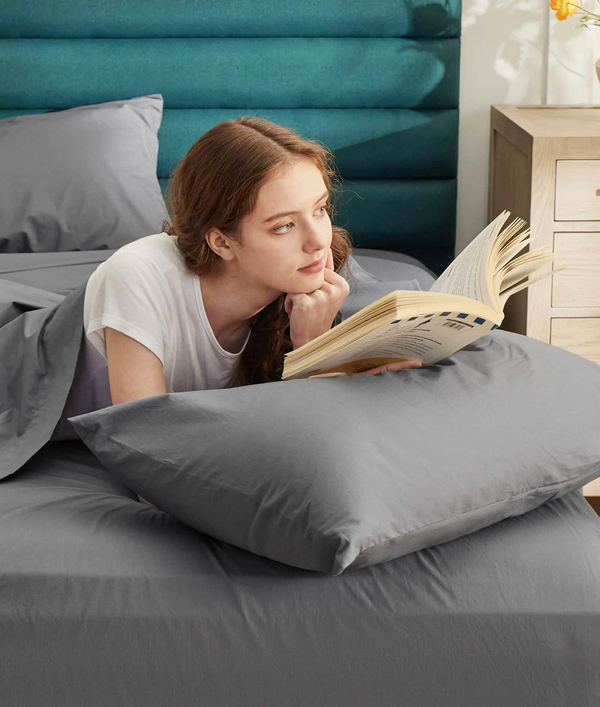 Cotton Percale Weave Sheet Set