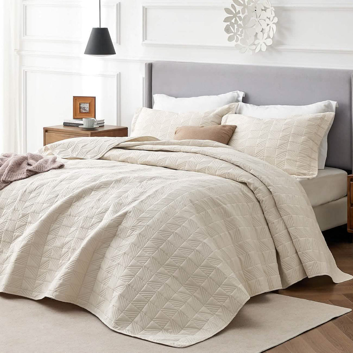 Geometric Soft Ultrasonic Quilt Set