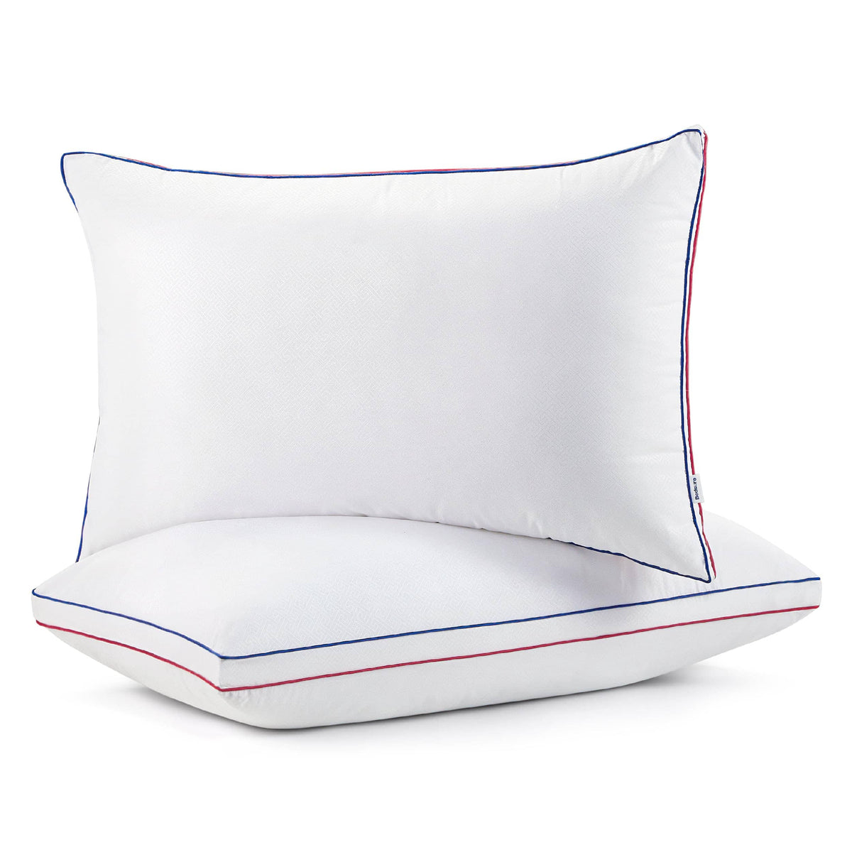 Greek Key Gusseted Pillows 2PCS