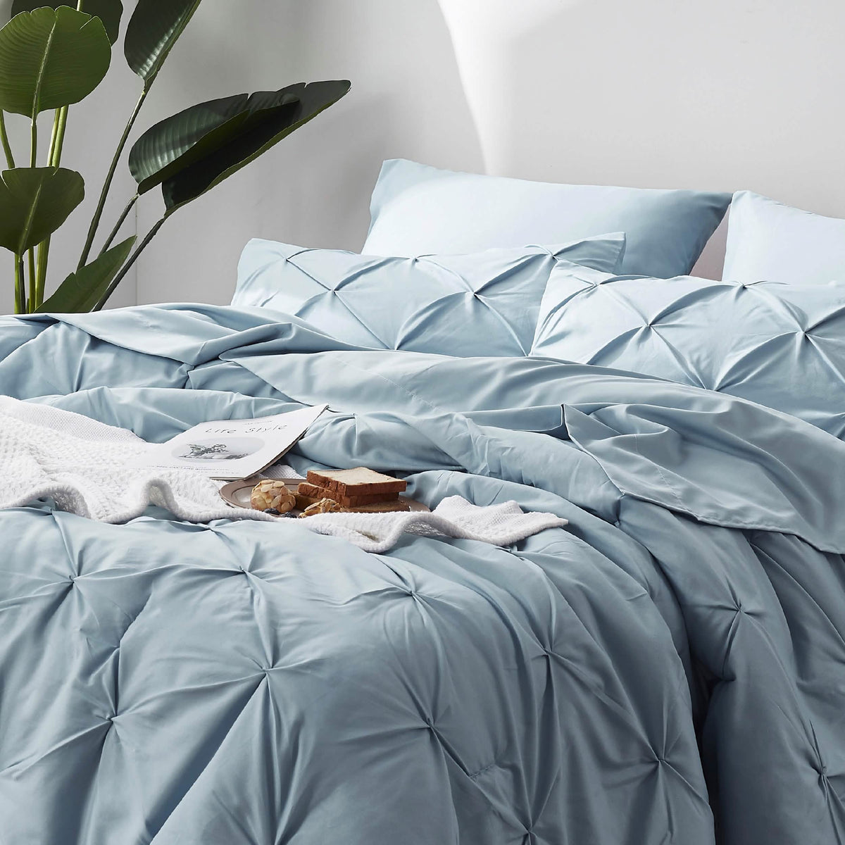 Pintuck Bed-in-a-Bag