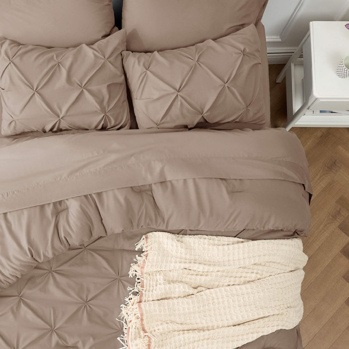 Pintuck Bed-in-a-Bag