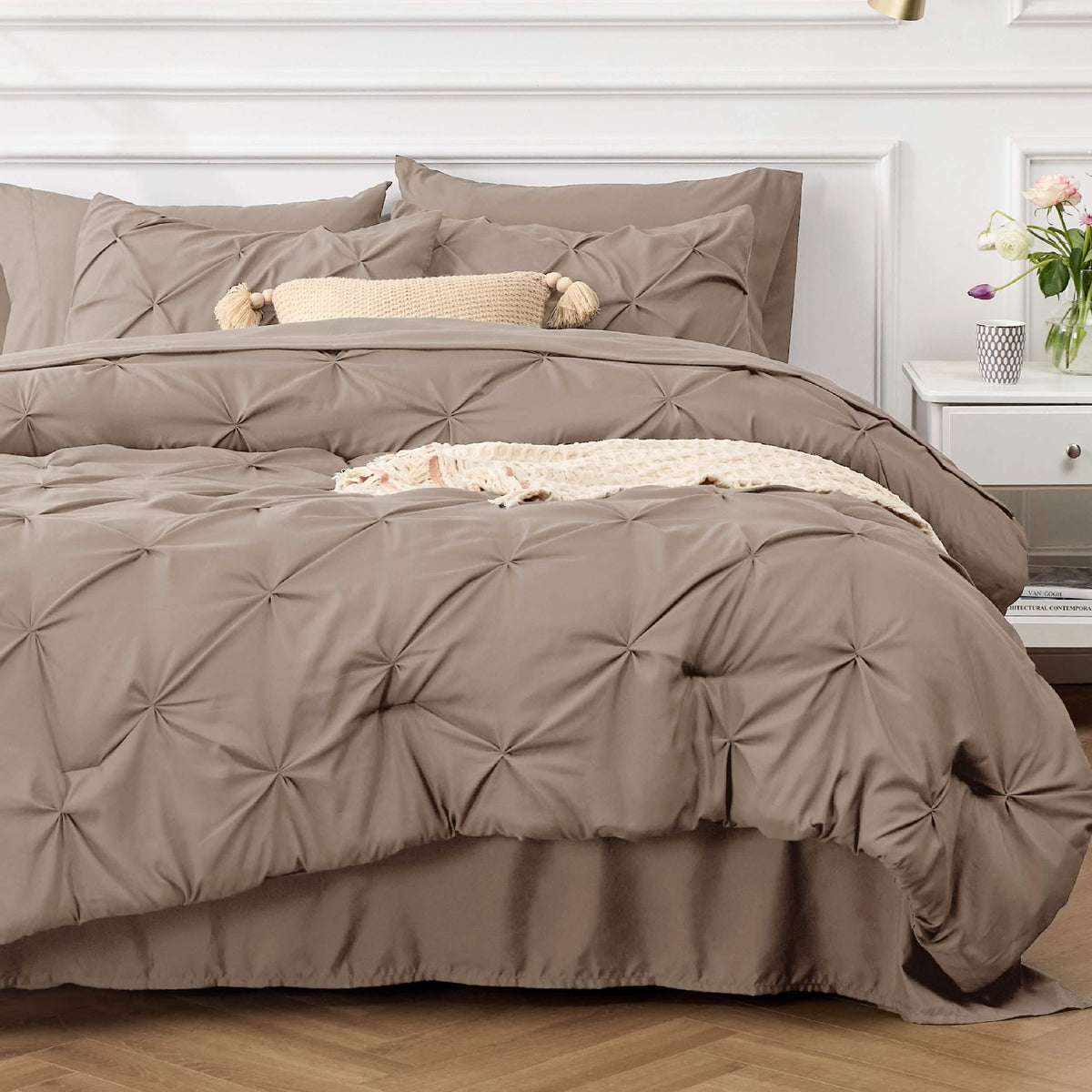 Pintuck Bed-in-a-Bag