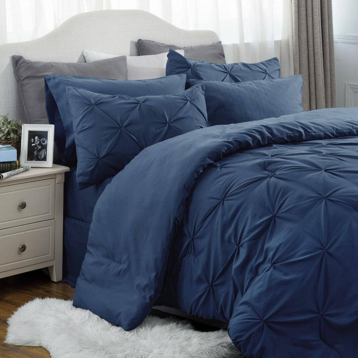 Pintuck Bed-in-a-Bag