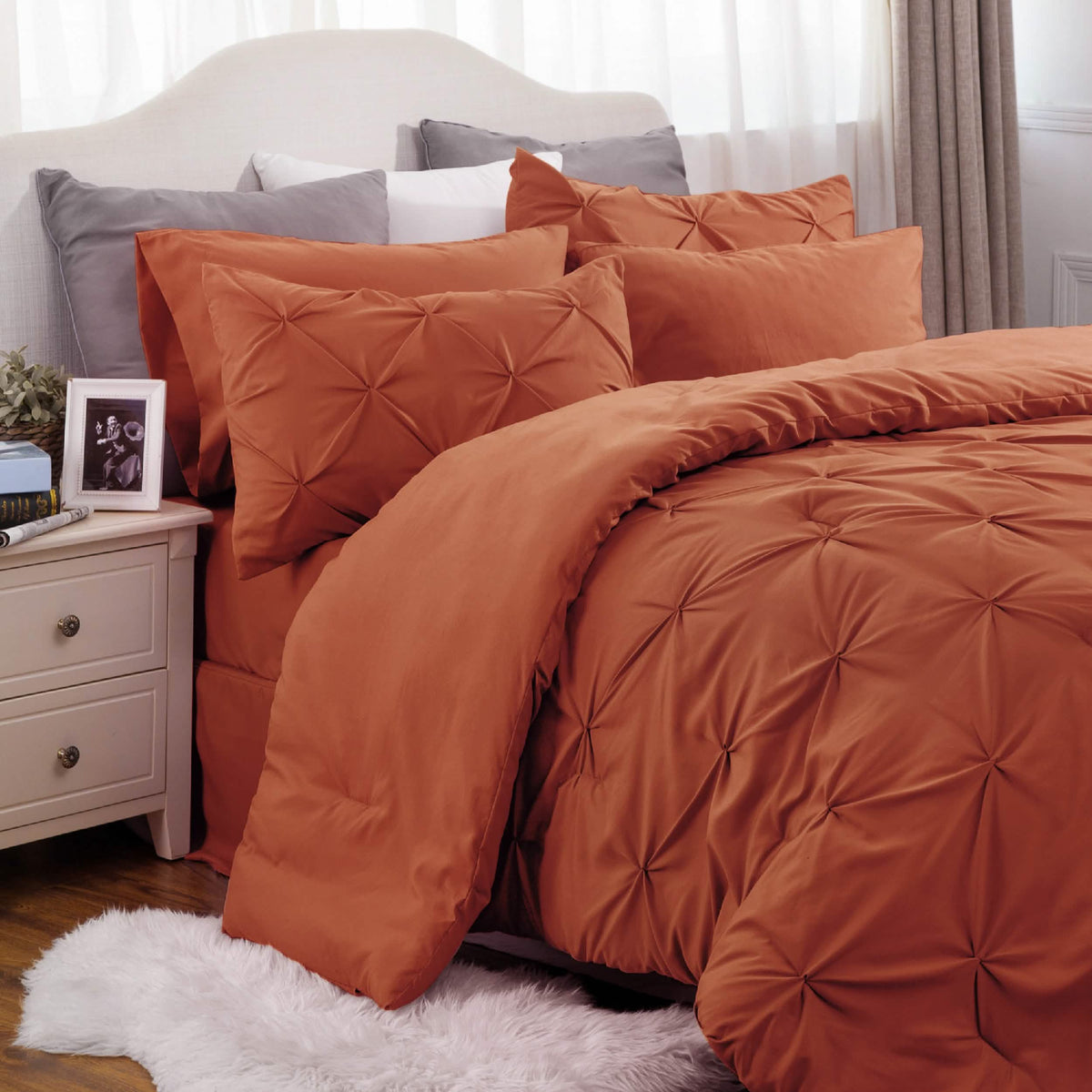 Pintuck Bed-in-a-Bag