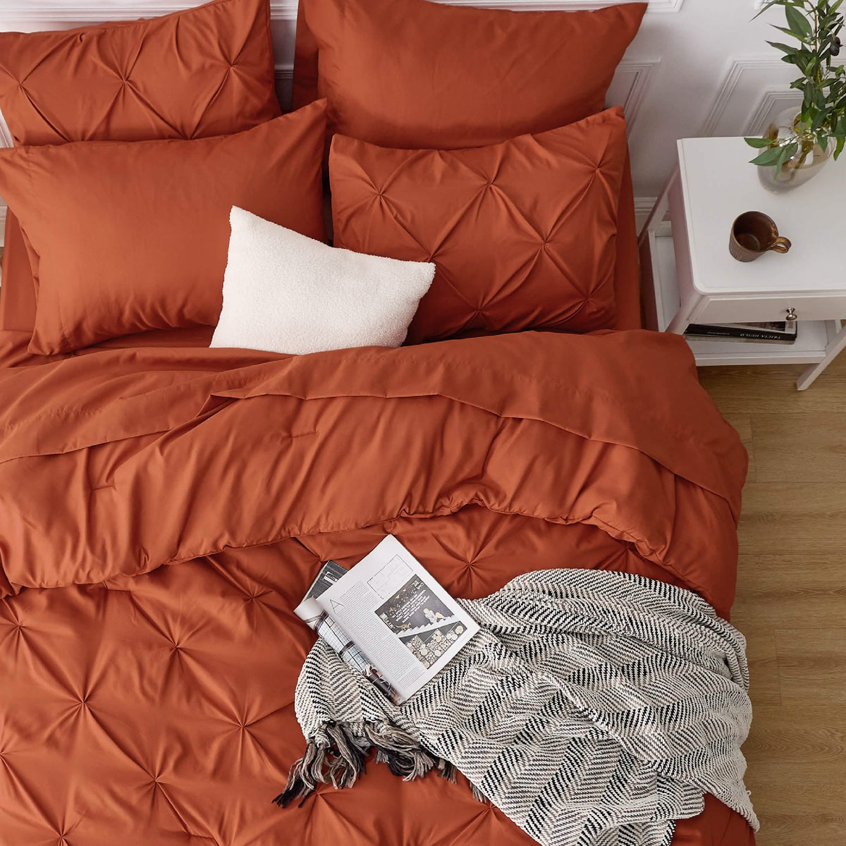 Pintuck Bed-in-a-Bag