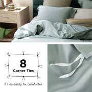 Breathable Lyocell Cotton Duvet Cover Set