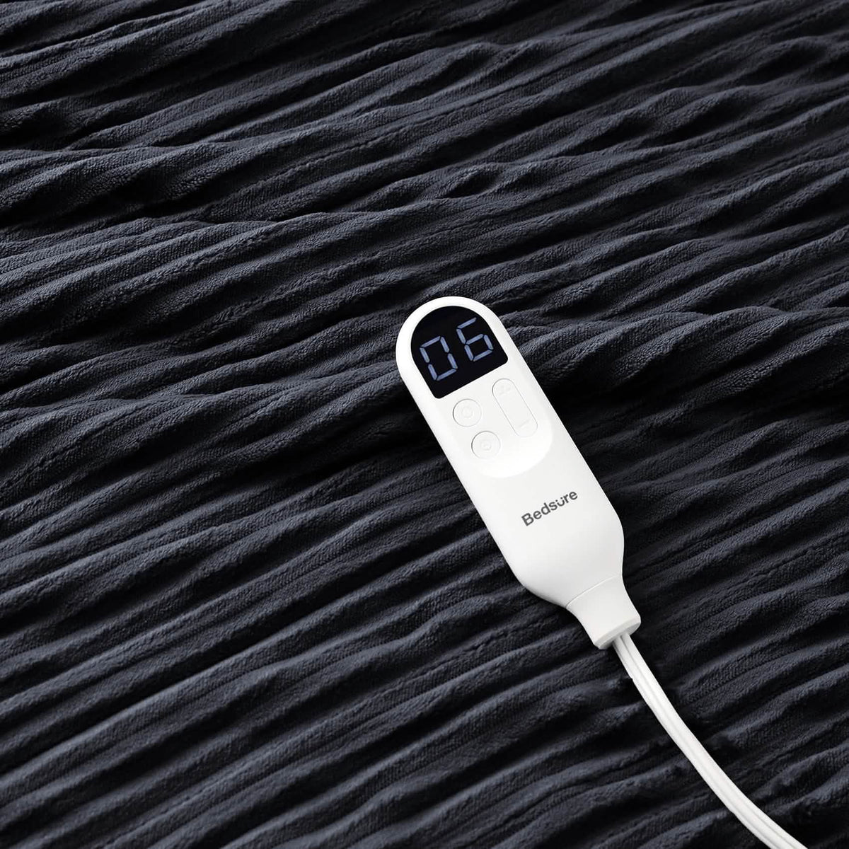 Ribbed Heated Blanket