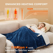 Ribbed Heated Blanket