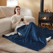 Ribbed Heated Blanket