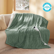 Ribbed Heated Blanket